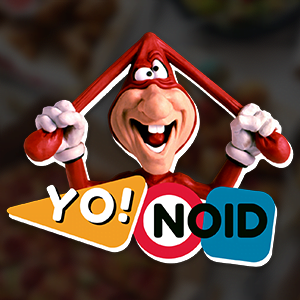 The Noid REDUX page button.